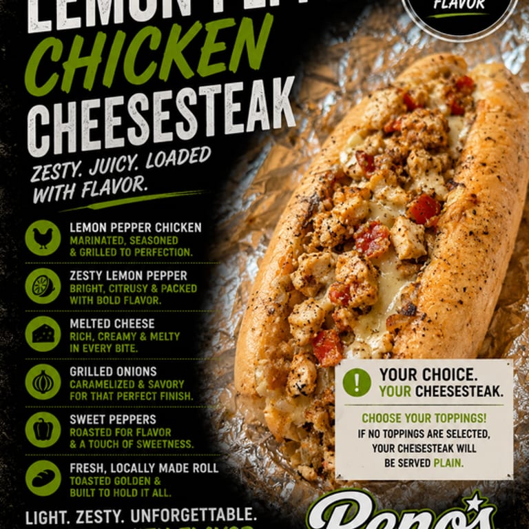 Delicious Chicken Cheesesteak