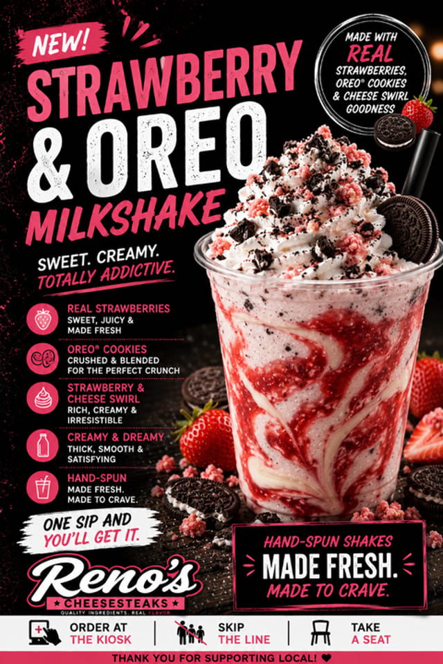 Oreo Strawberry Shortcake.