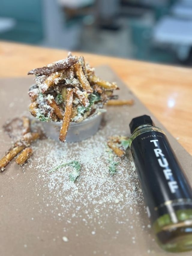 Truffle Garlic Parmesan Fries.