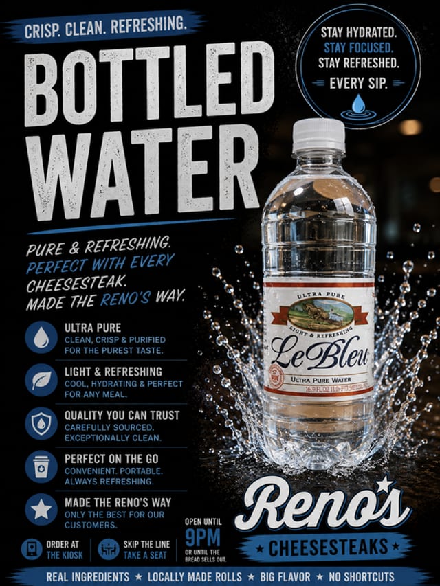 Le Bleu Water.