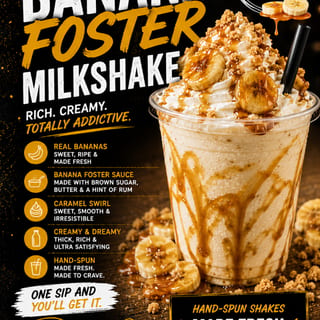 Banana Foster Milkshake