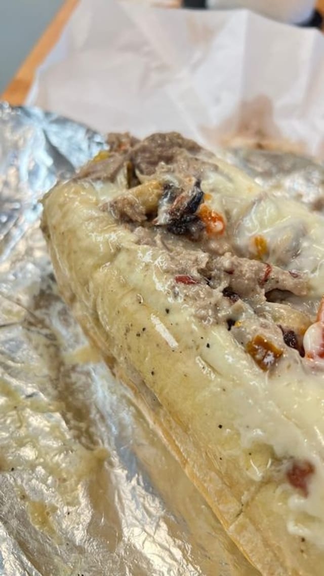 Hillside Brisket Cheesesteak.
